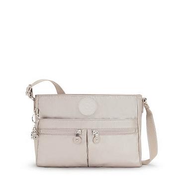 Kipling New Angie Metallic Crossbody Bags Metallic Glow | CA 1199XY